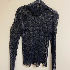 free people lace turtleneck